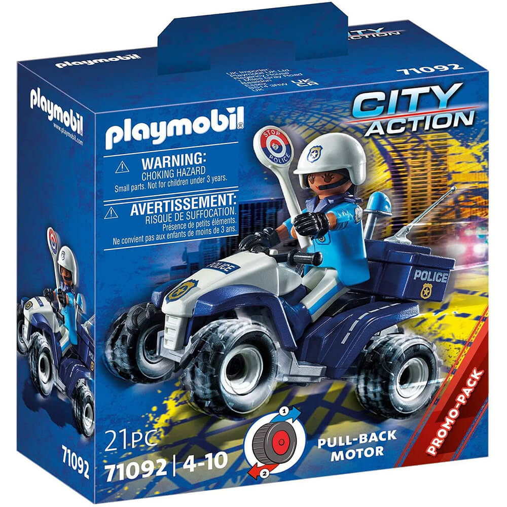 Playmobil City Action Police Quad Promo-Pack Set (71092)