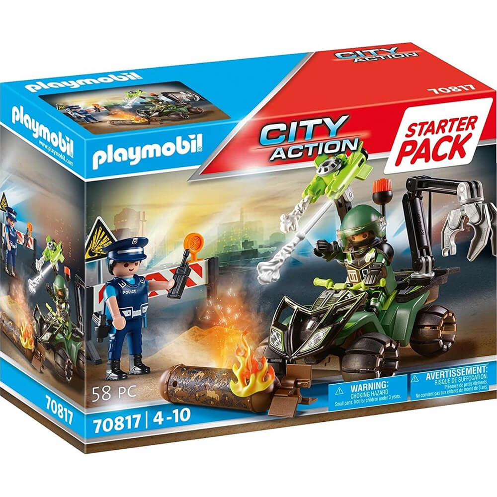 PLAYMOBIL City Action Starter Pack Police Training (70817)