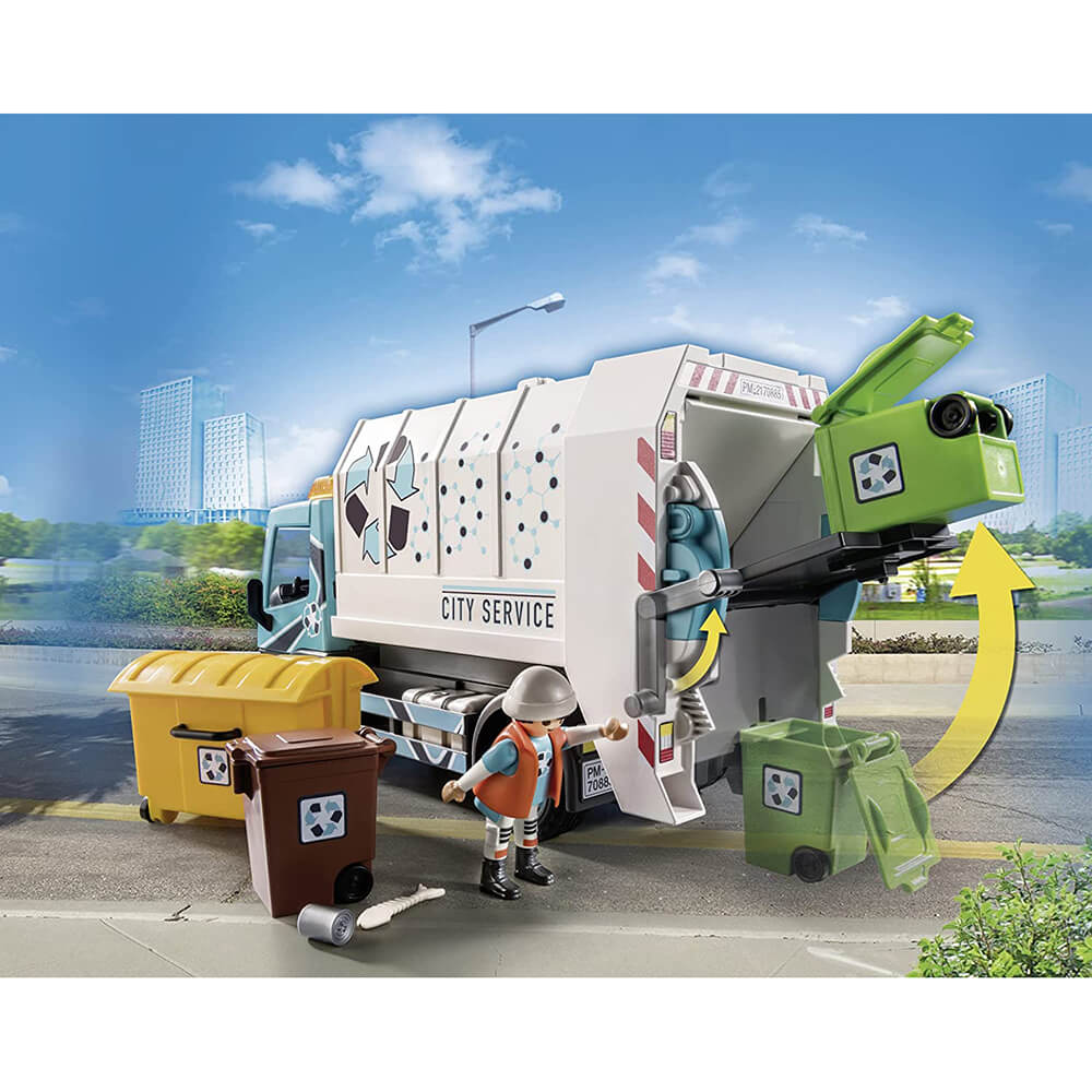 PLAYMOBIL City Life City Recycling Truck (70885)