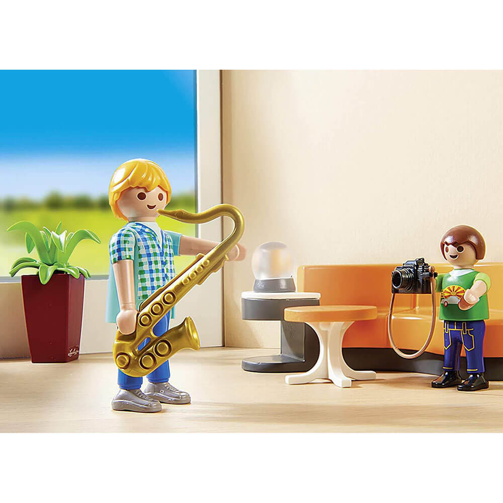 Playmobil City Life Family Room Playset