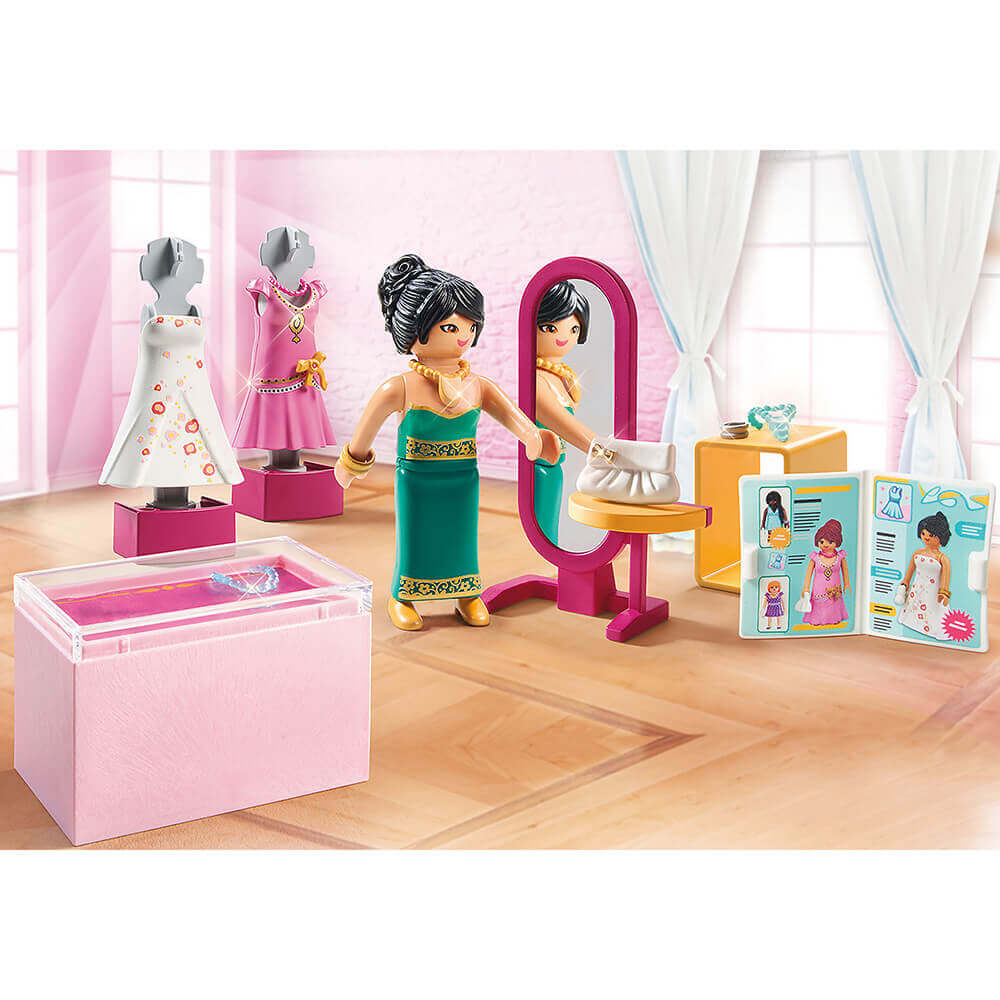 PLAYMOBIL City Life Fashion Boutique Gift Set (70677)