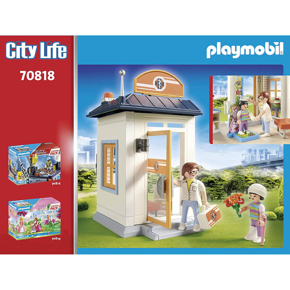 PLAYMOBIL City Life Starter Pack Pediatrician (70818)