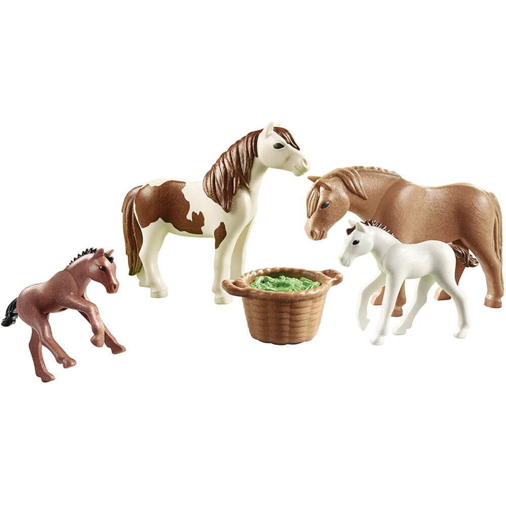 Playmobil Country Ponies with Foals Set (70682)