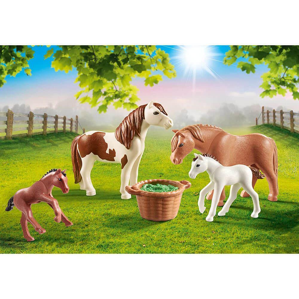 Playmobil Country Ponies with Foals Set (70682)