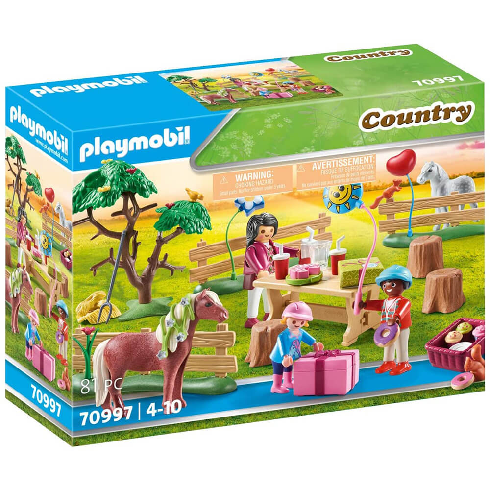 PLAYMOBIL Country Pony Farm Birthday Party (70997)