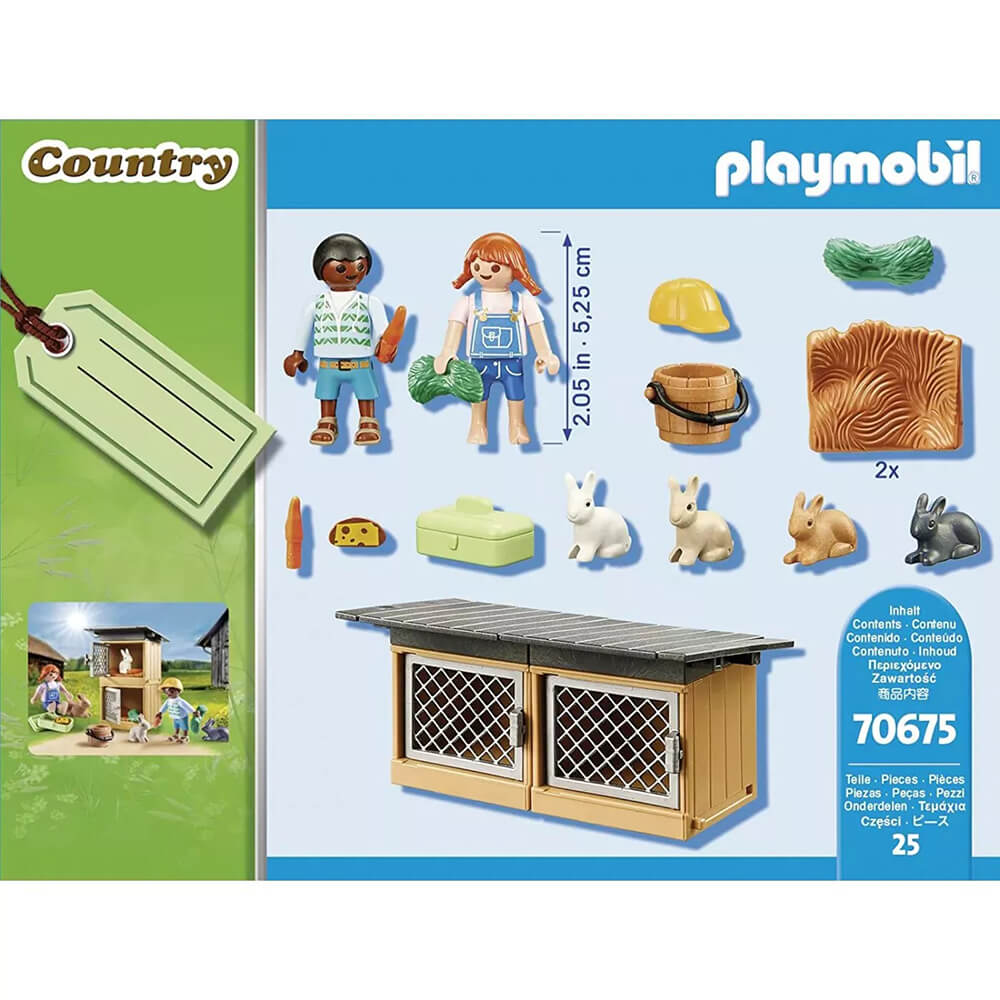 PLAYMOBIL Country Rabbit Pen Gift Set (70675)