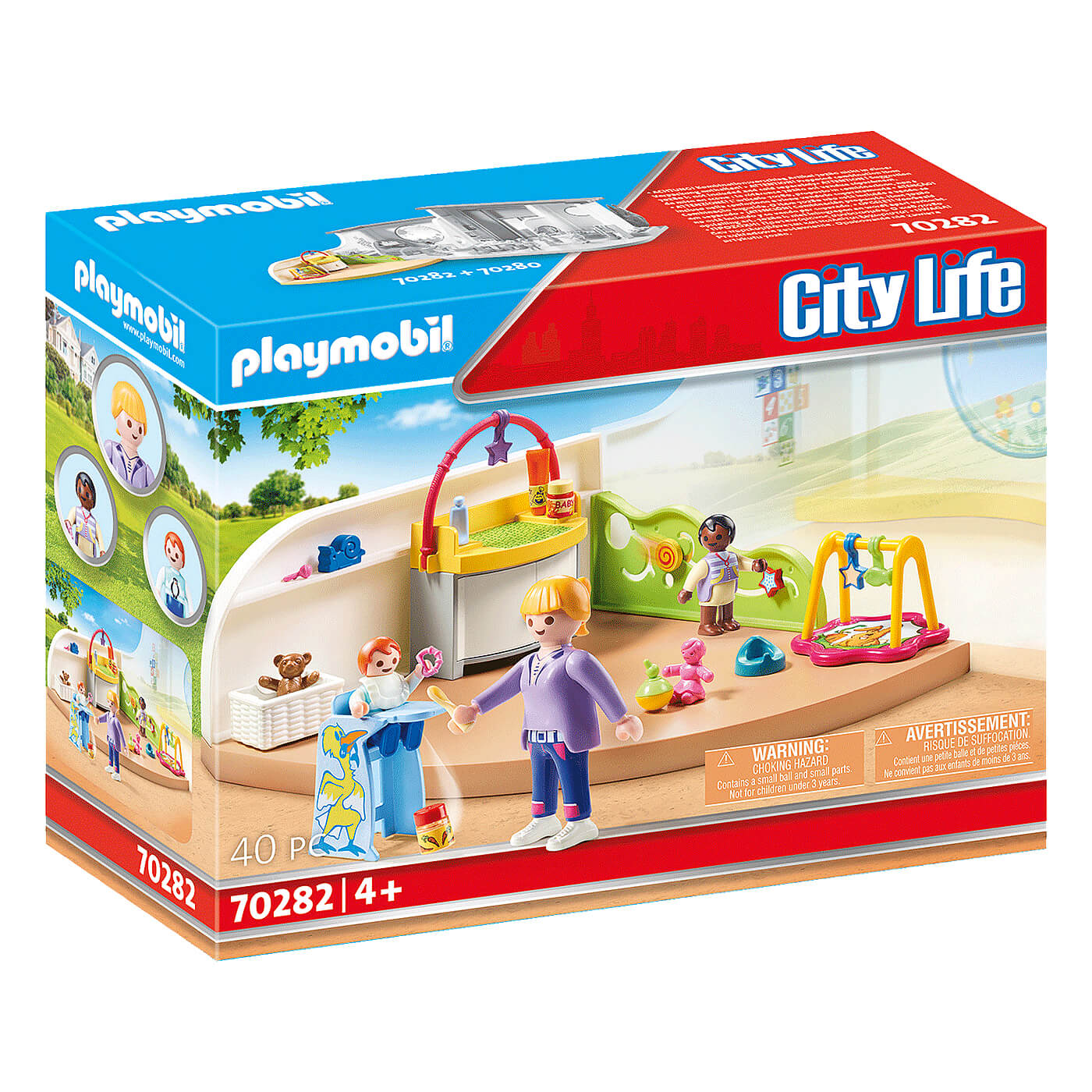 PLAYMOBIL Daycare Toddler Room (70282)