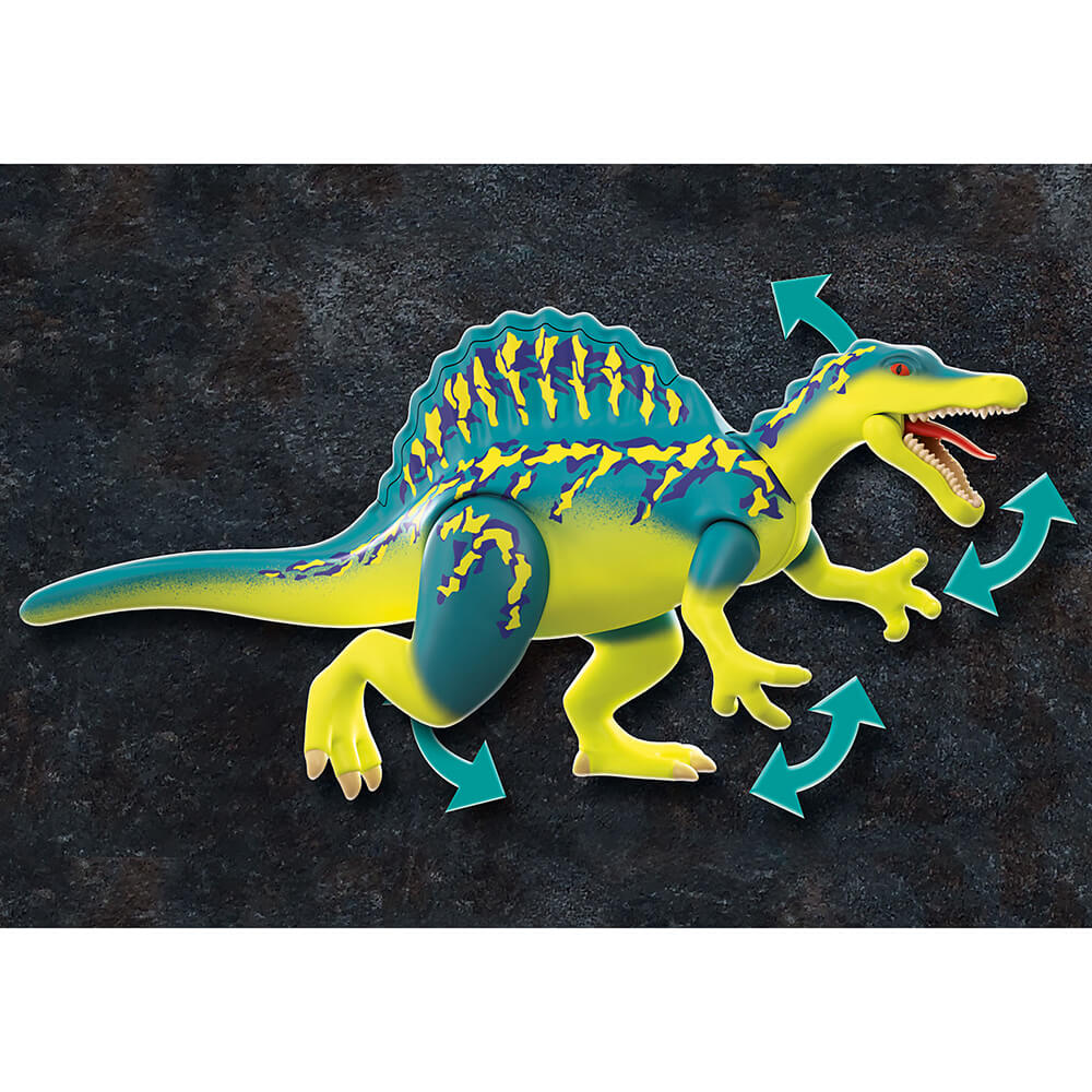 PLAYMOBIL Dinos Spinosaurus: Double Defense Power  (70625)