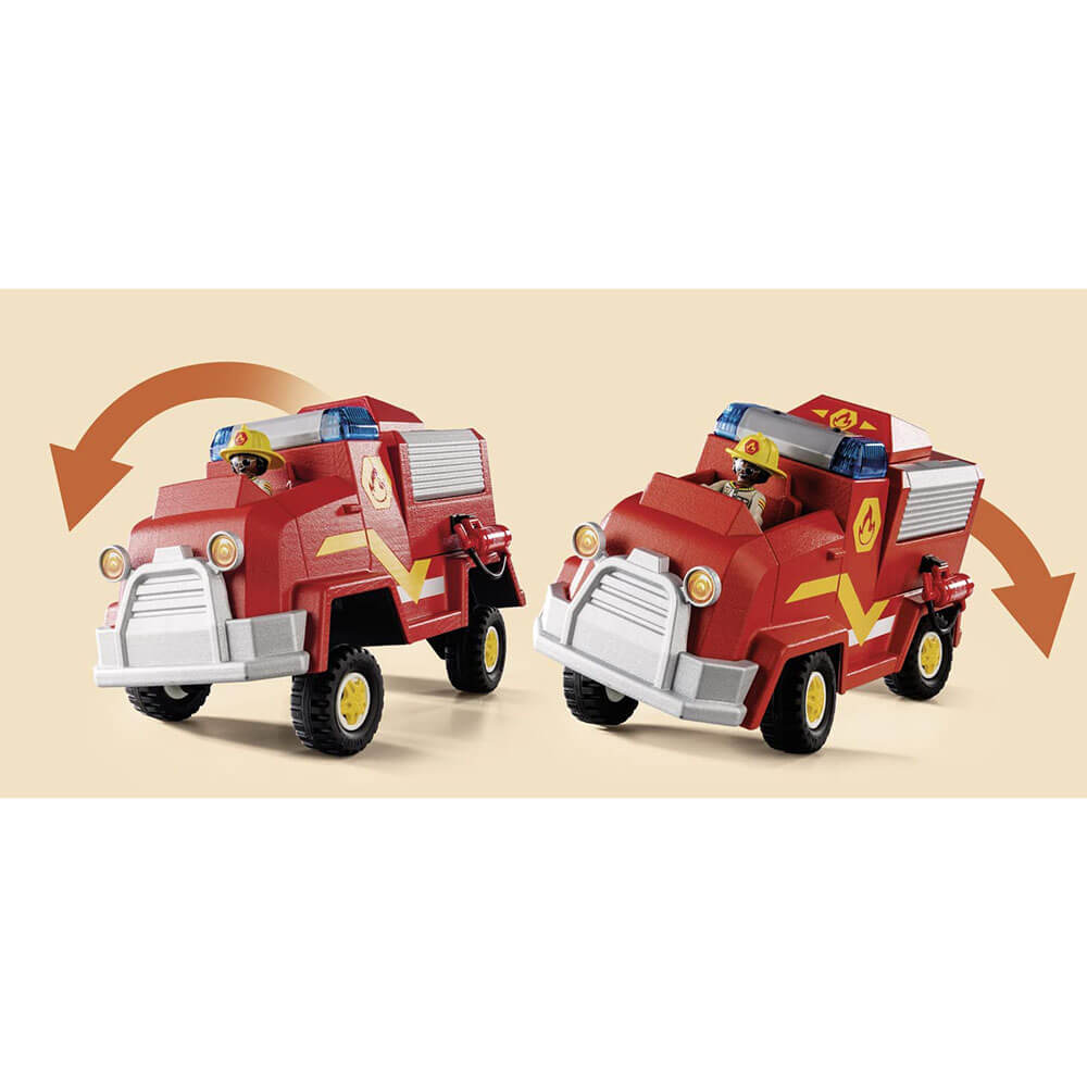 Playmobil Duck on Call Fire Brigade Emergency Vehicle Playset