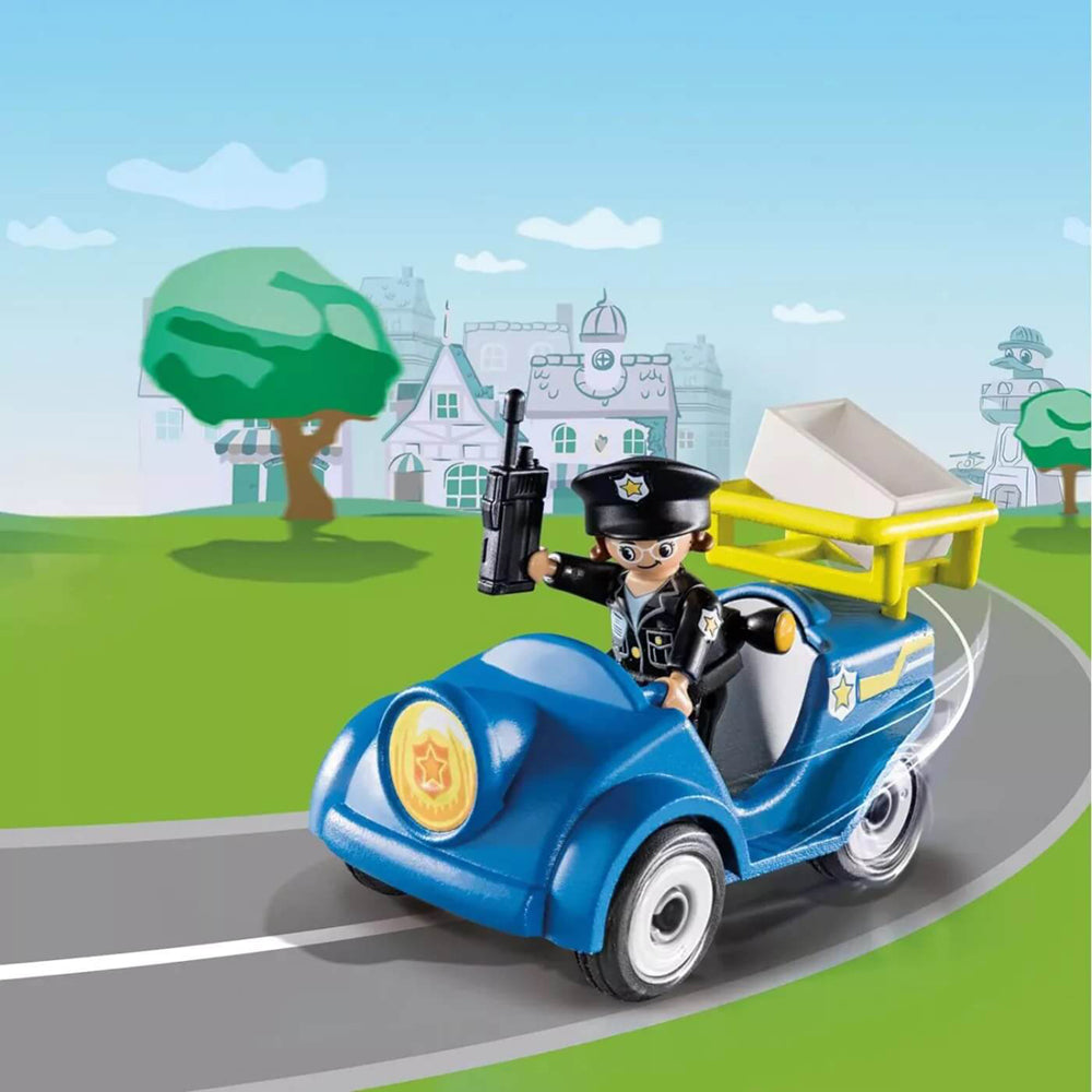 Playmobil DUCK ON CALL Police Mini Car Playset (70829)