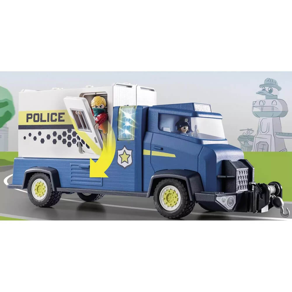 Playmobil DUCK ON CALL Police Truck Playset (70912)