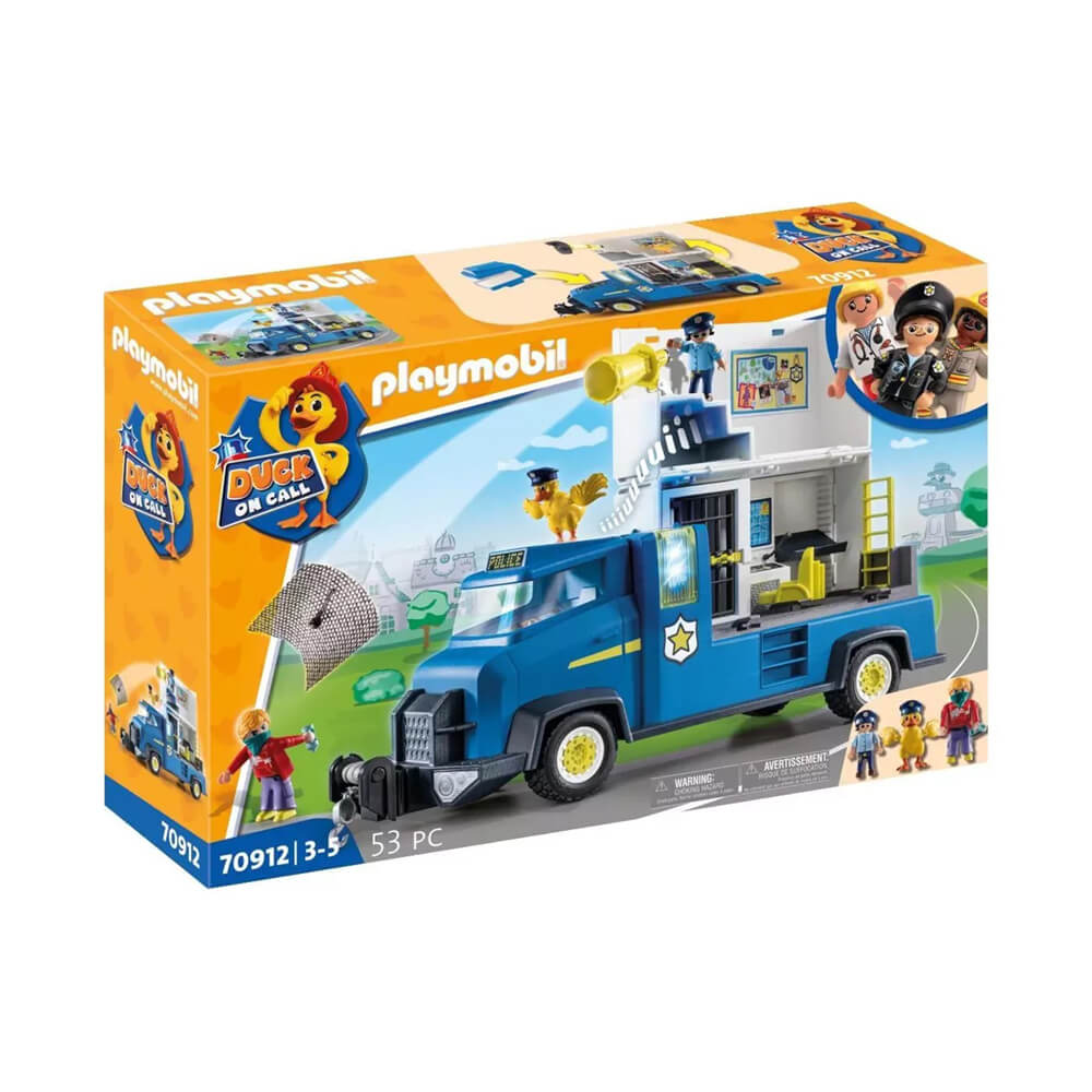 Playmobil DUCK ON CALL Police Truck Playset (70912)