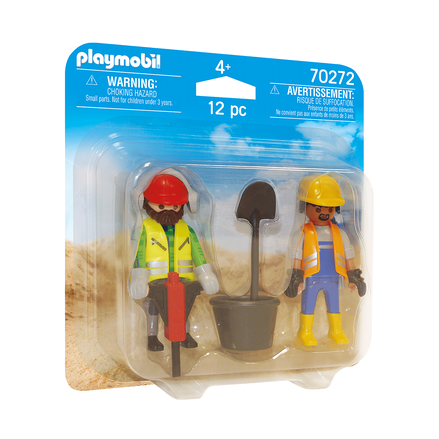 PLAYMOBIL DuoPack Construction Workers (70272)