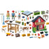 PLAYMOBIL Farm Farmhouse with Outdoor Area Playset (71248)