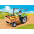 PLAYMOBIL Farm Harvester Tractor with Trailer Playset (71249)