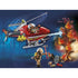 PLAYMOBIL Fire Promo Packs Fire Rescue Helicopter Playset (71195)