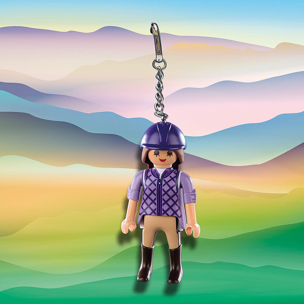 Playmobil Horse Rider Keychain