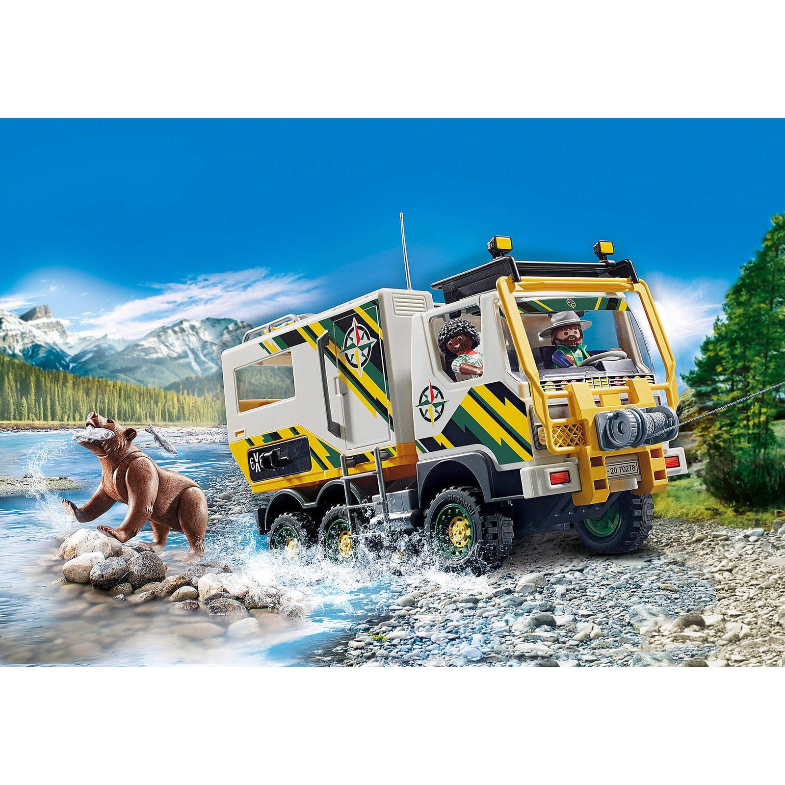 PLAYMOBIL Limited Edition Truck Outdoor Expedition Truck (70278)