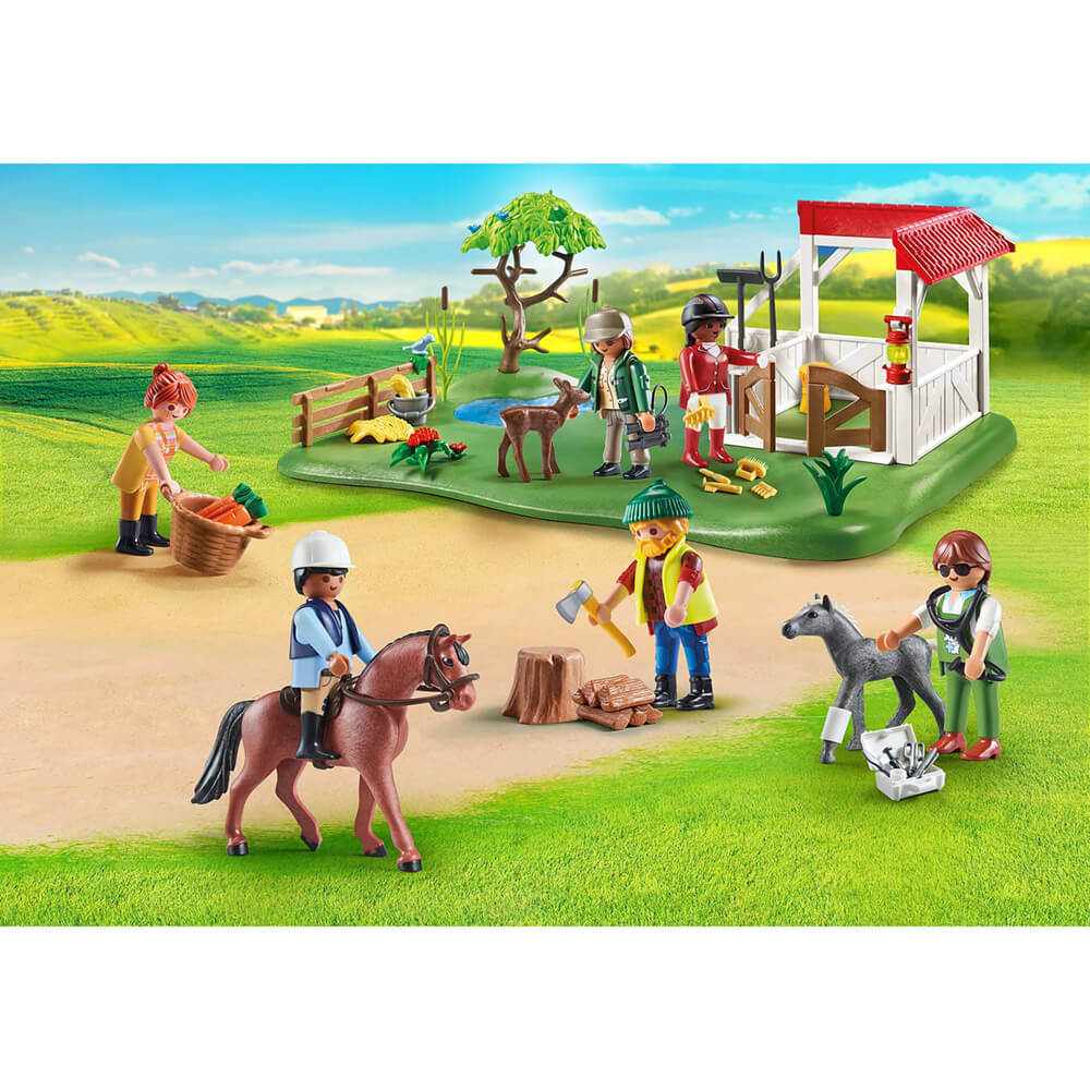 PLAYMOBIL myFigures Horse Rach Playset (70978)