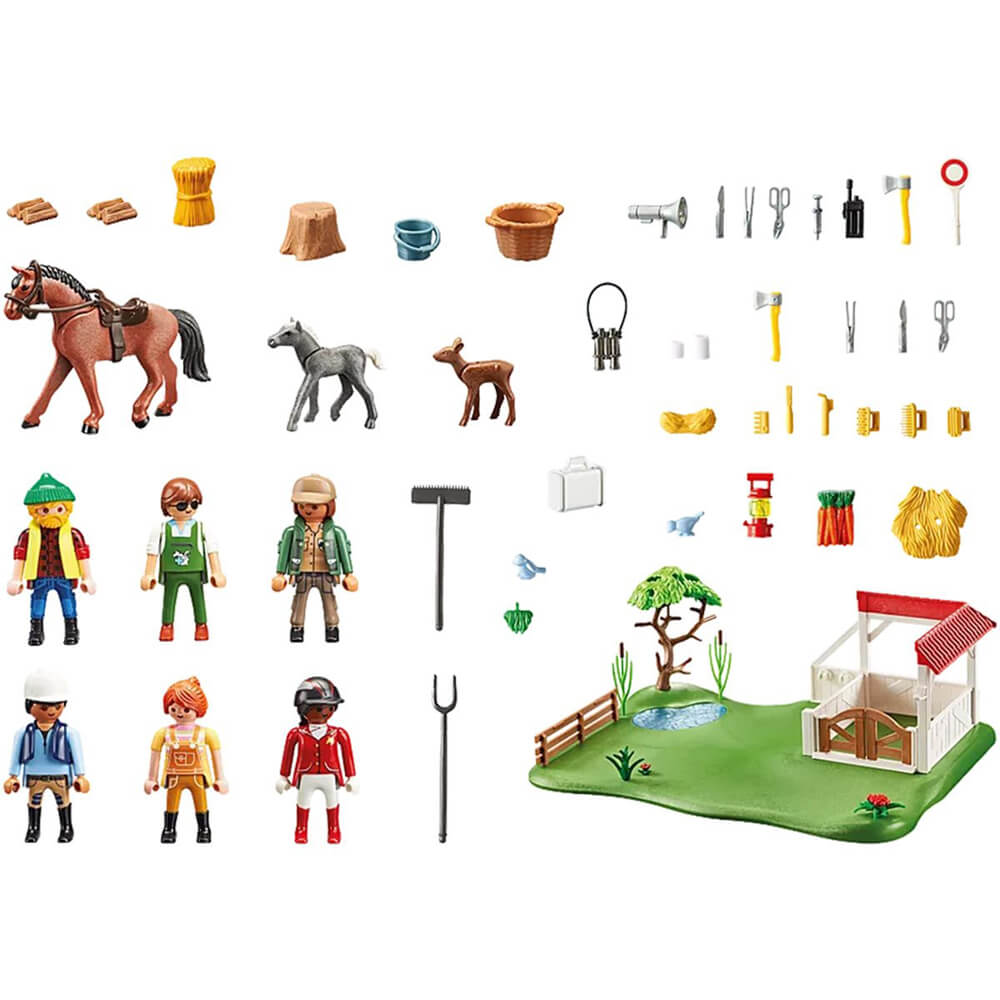 PLAYMOBIL myFigures Horse Rach Playset (70978)