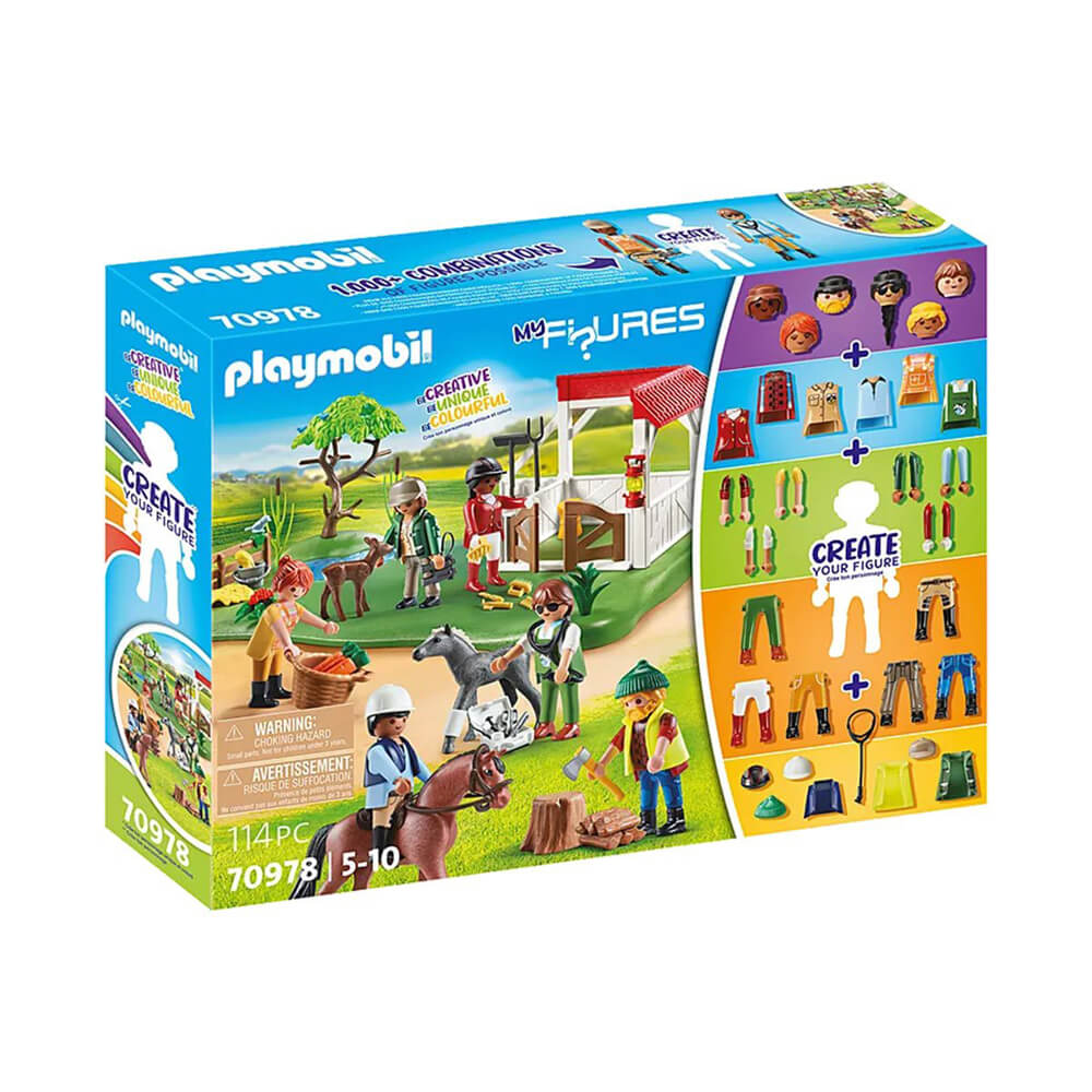 PLAYMOBIL myFigures Horse Rach Playset (70978)