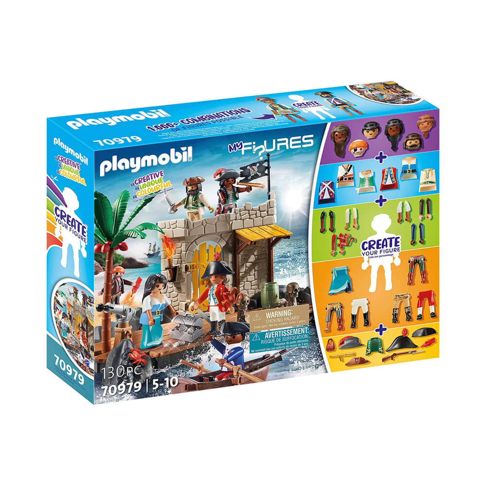 PLAYMOBIL myFigures Pirate Island  Playset (70979)