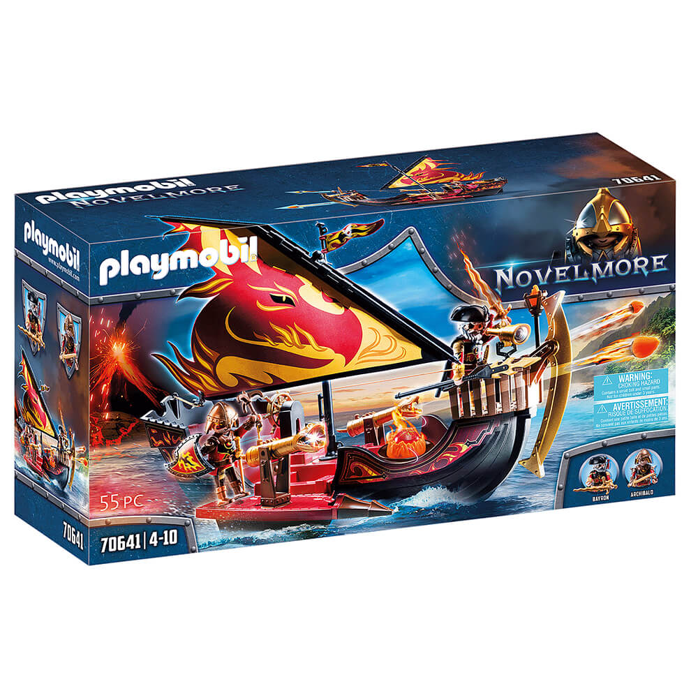 PLAYMOBIL Novelmore Burnham Raiders Fire Ship (70641)