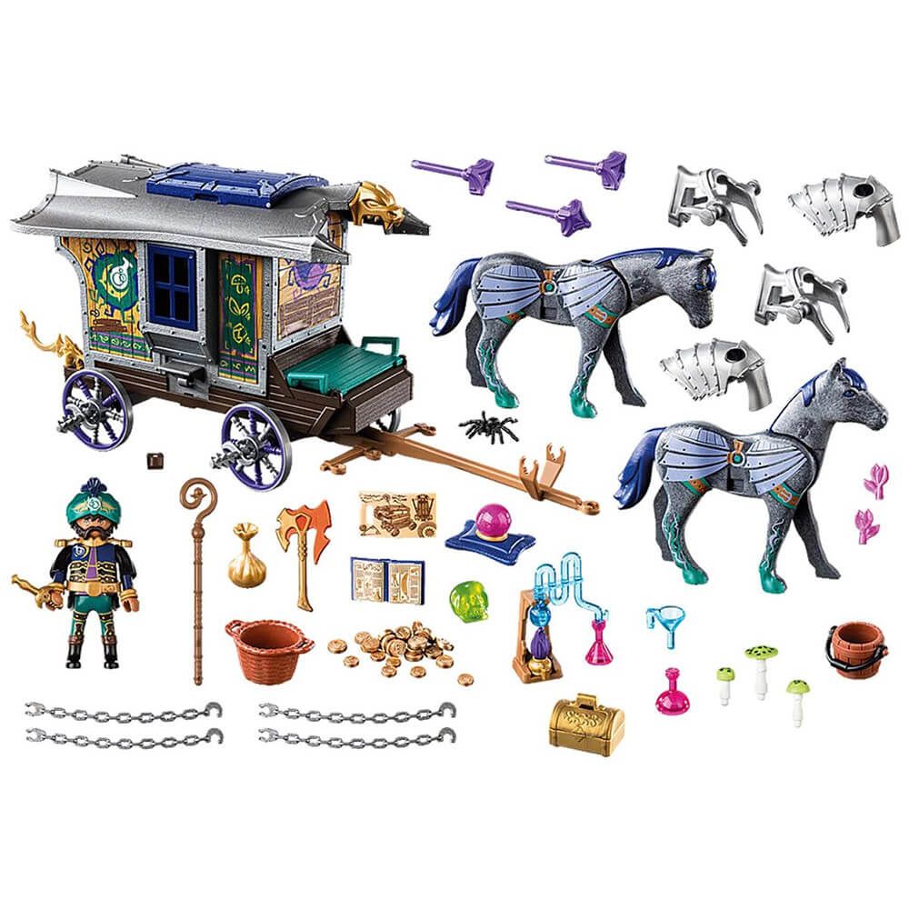 PLAYMOBIL Novelmore Violet Vale Merchant Carriage (70903)