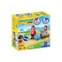 PLAYMOBIL PLAYMOBIL 1.2.3 Dog Train Car (70406)