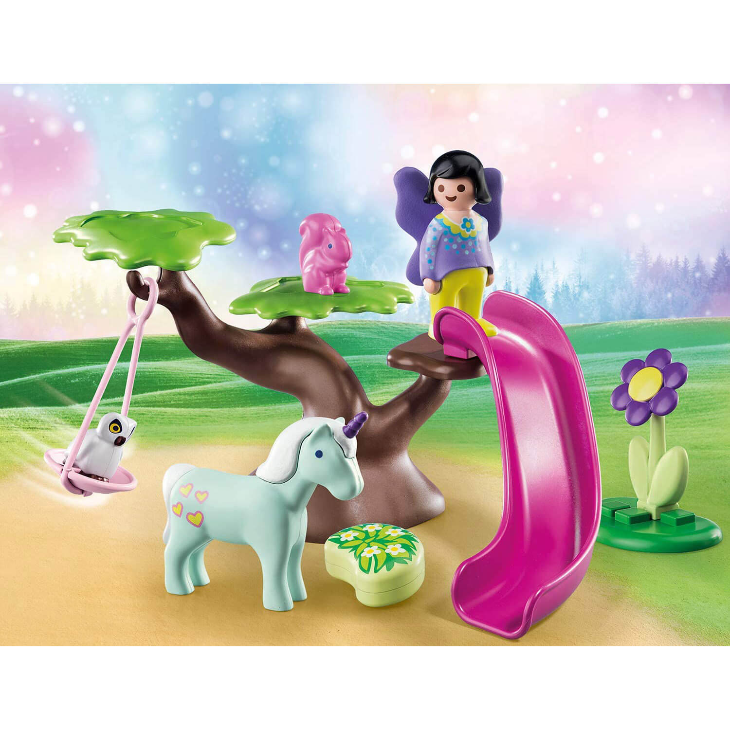 PLAYMOBIL PLAYMOBIL 1.2.3 Fairy Playground (70400)