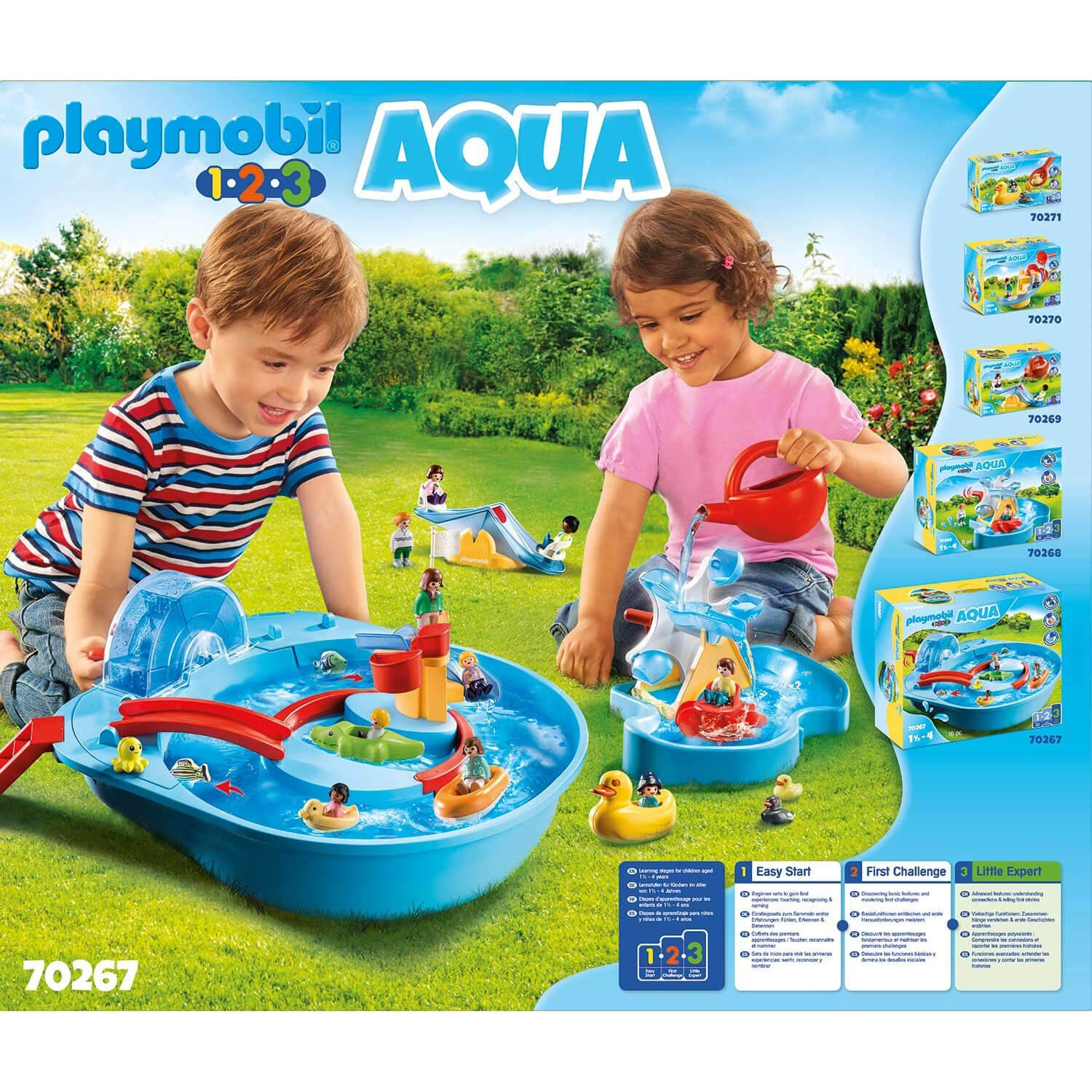 PLAYMOBIL Playmobil 123 AQUA Splish Splash Water Park (70267)