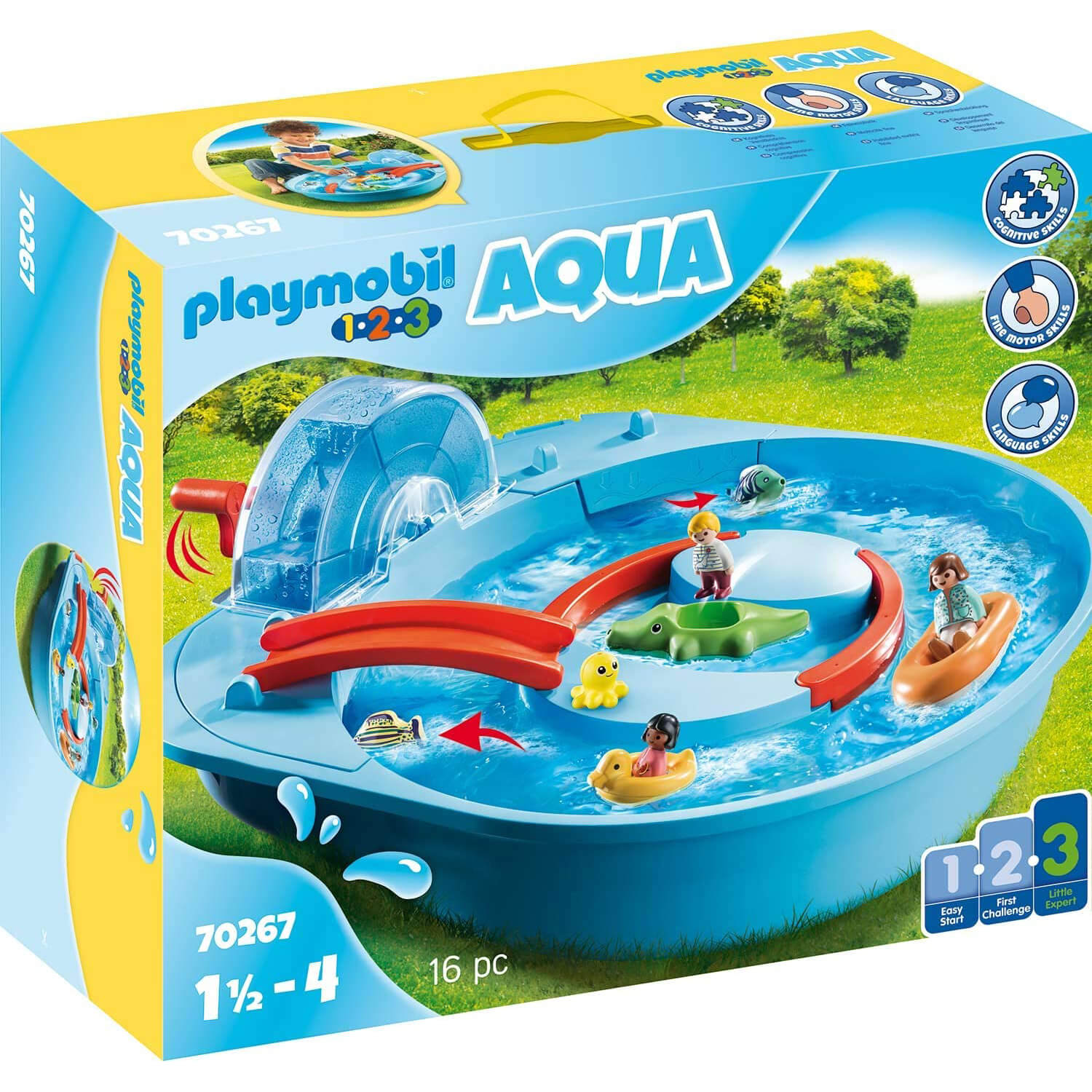 PLAYMOBIL Playmobil 123 AQUA Splish Splash Water Park (70267)