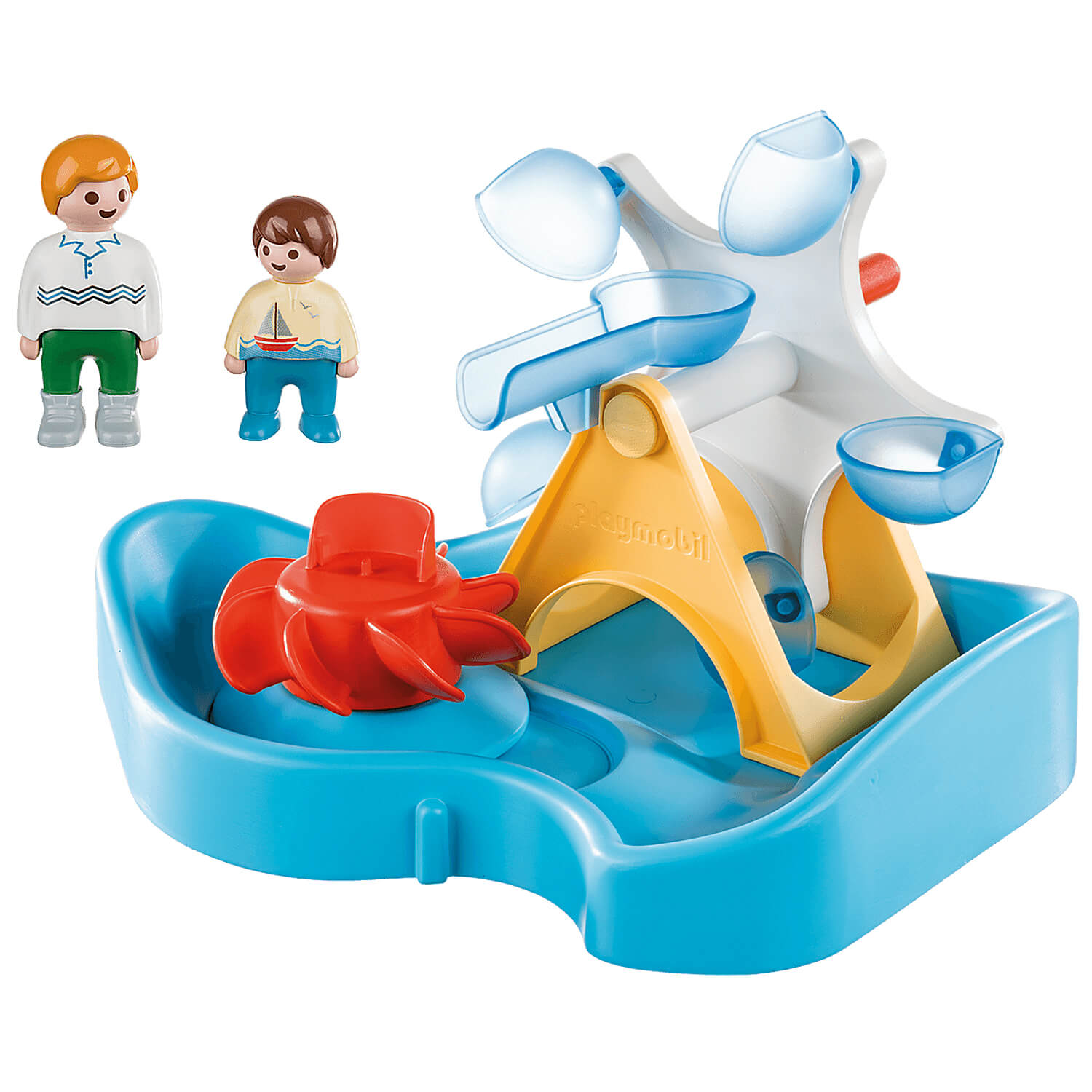 PLAYMOBIL Playmobil 123 AQUA Water Wheel Carousel (70268)