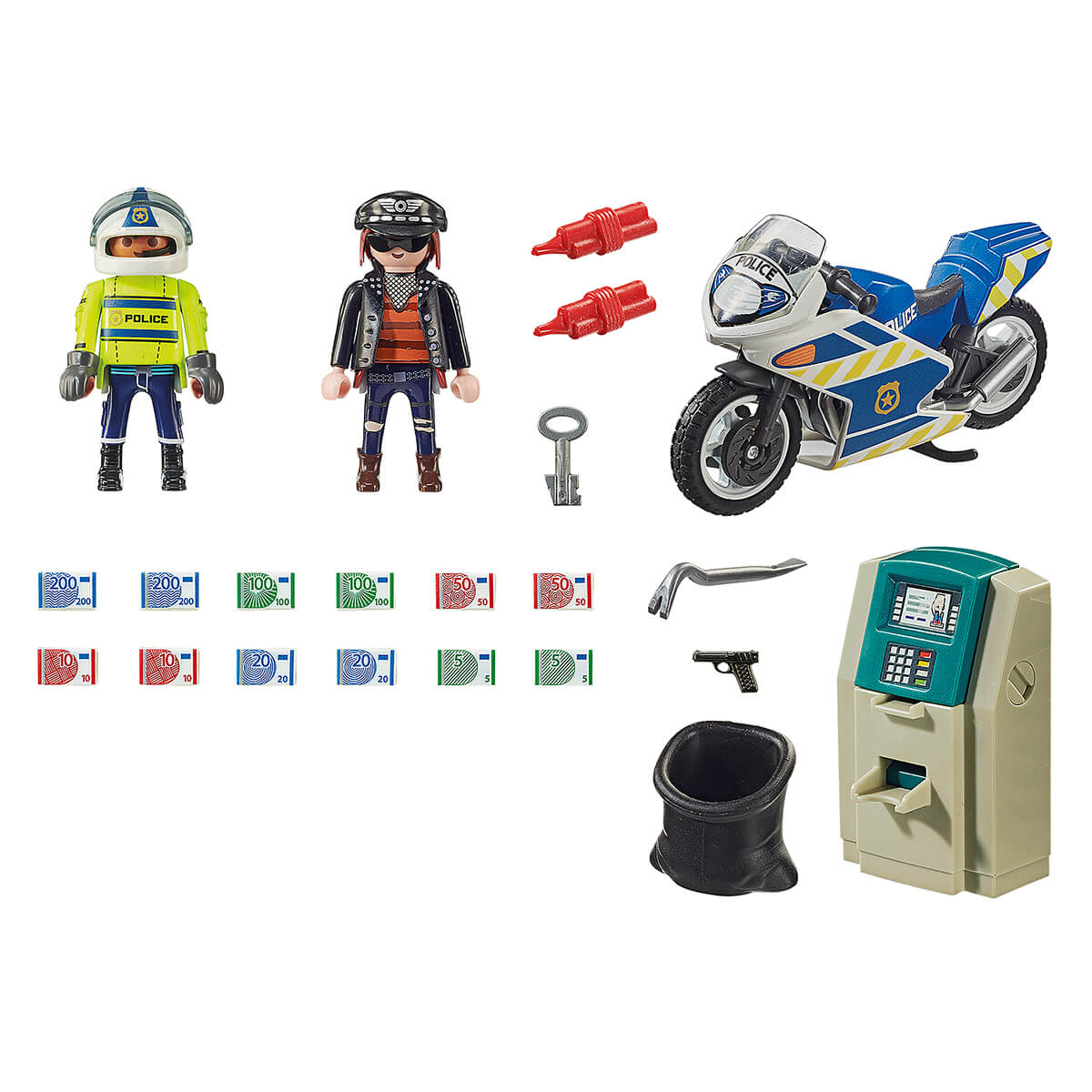 PLAYMOBIL Police Bank Robber Chase (70572)