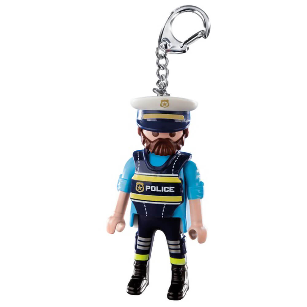 Playmobil Police Officer Keychain