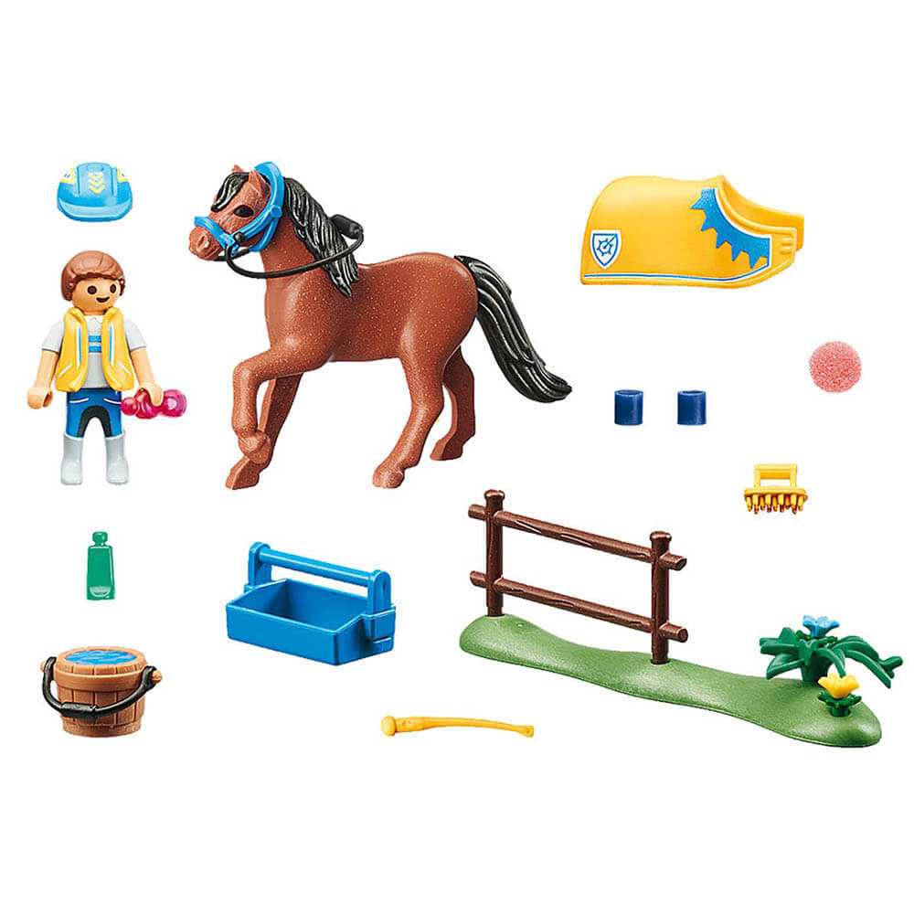 Playmobil Pony Farm Collectible Welsh Playset (70523)