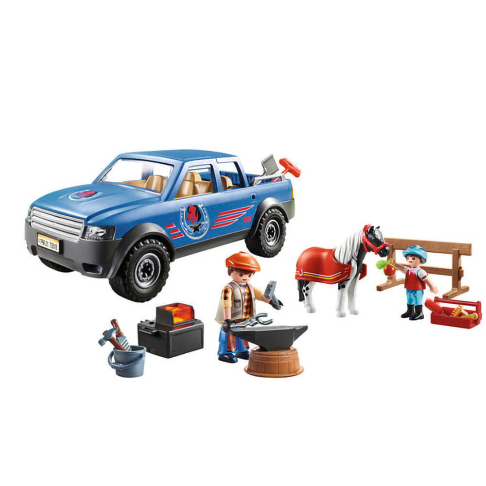 Playmobil Pony Farm Mobile Farrier Playset (70518)