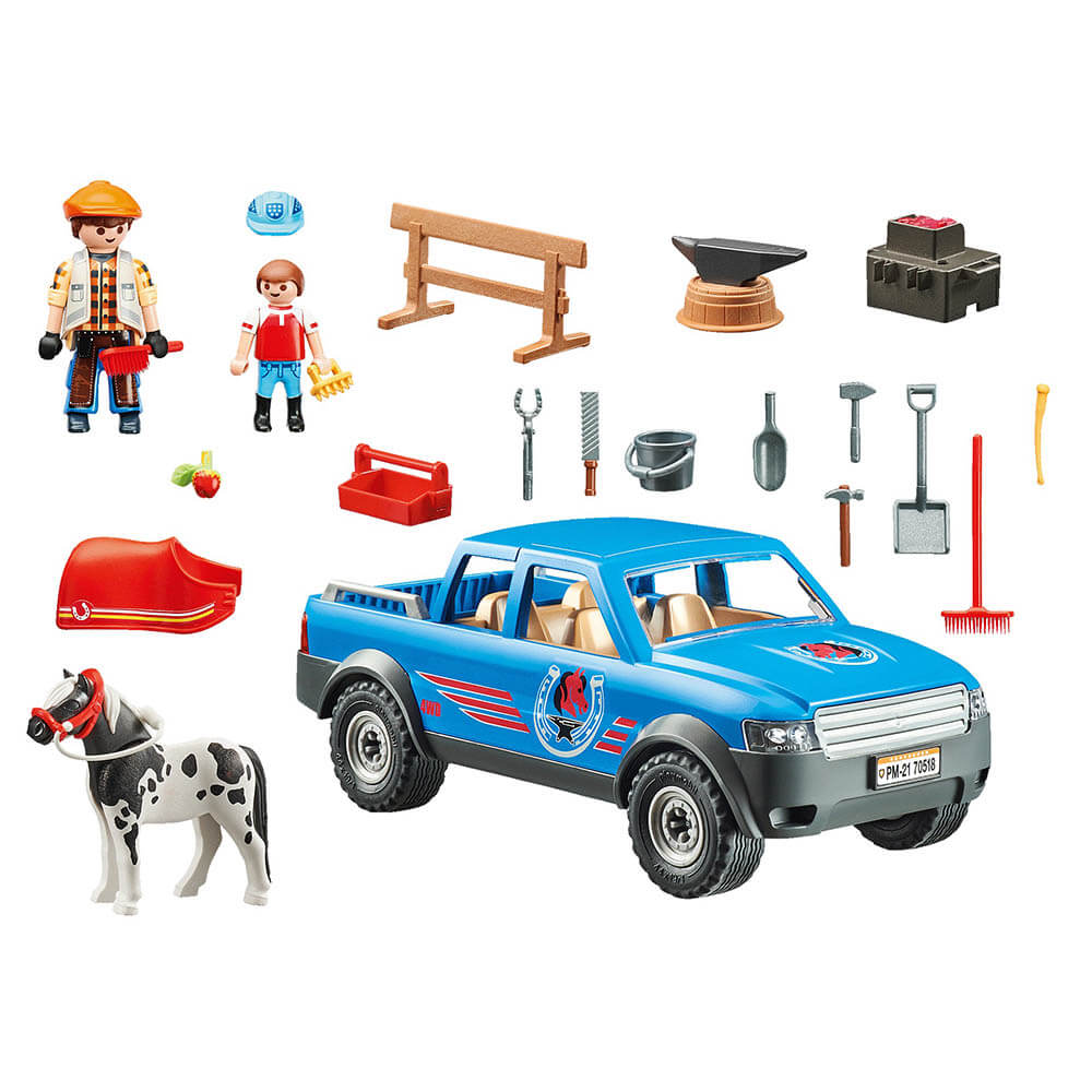 Playmobil Pony Farm Mobile Farrier Playset (70518)