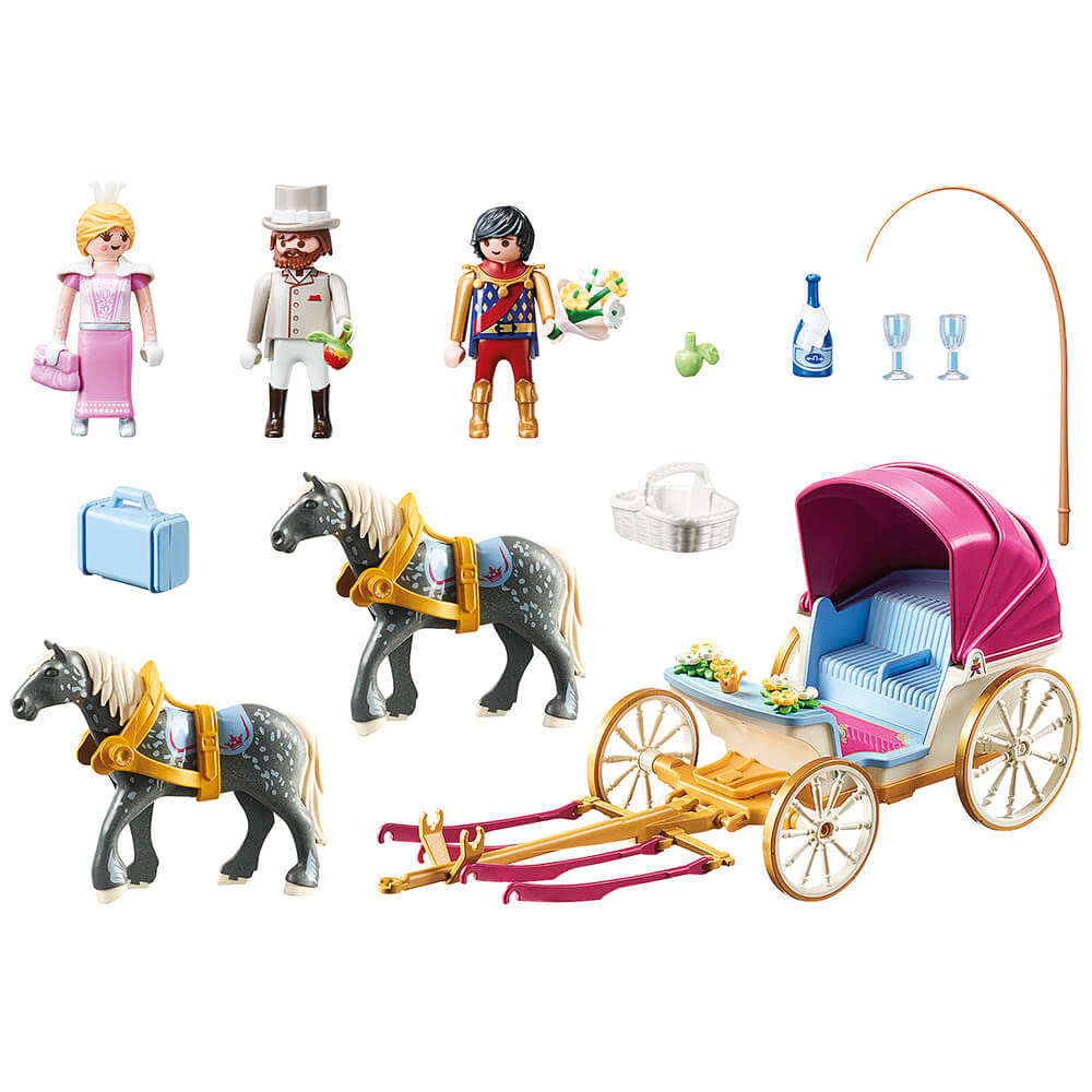 PLAYMOBIL Princess Castle Horse-Drawn Carriage (70449)