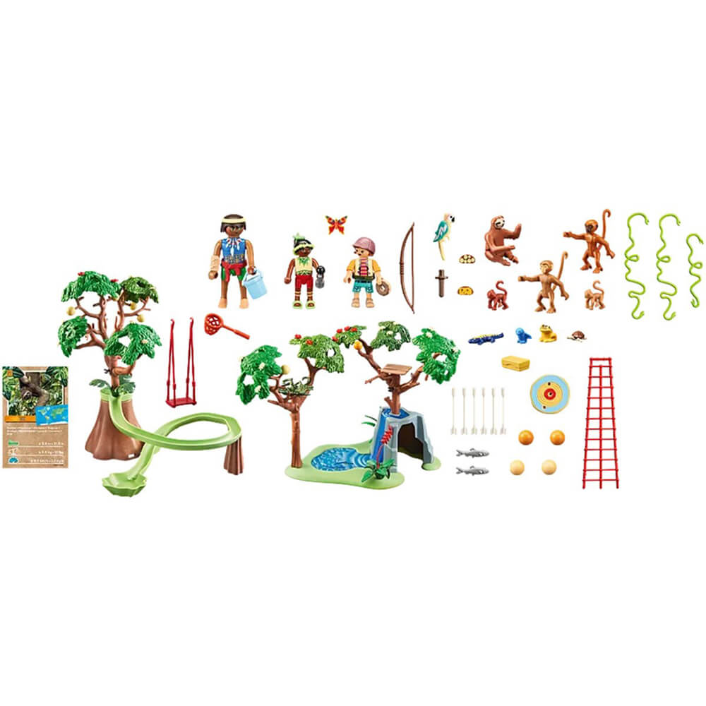 PLAYMOBIL Promo Packs Wiltopia Jungle Playground Playset (71142)