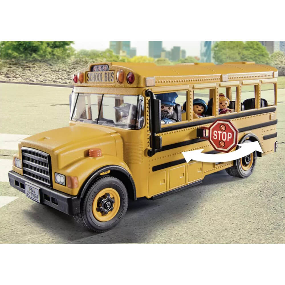 Playmobil School Bus Playset (71094)