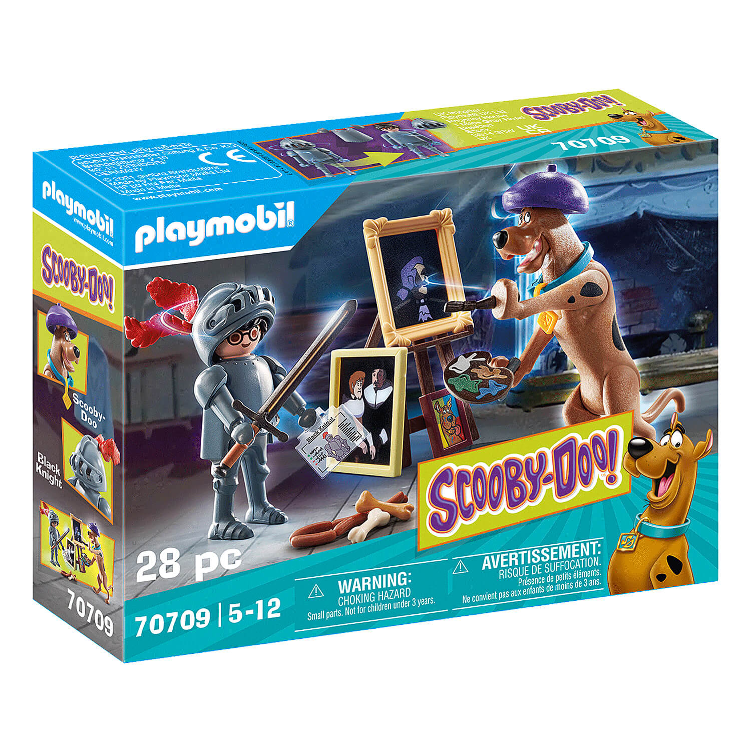 PLAYMOBIL Scooby-Doo! Adventure with Black Knight (70709)