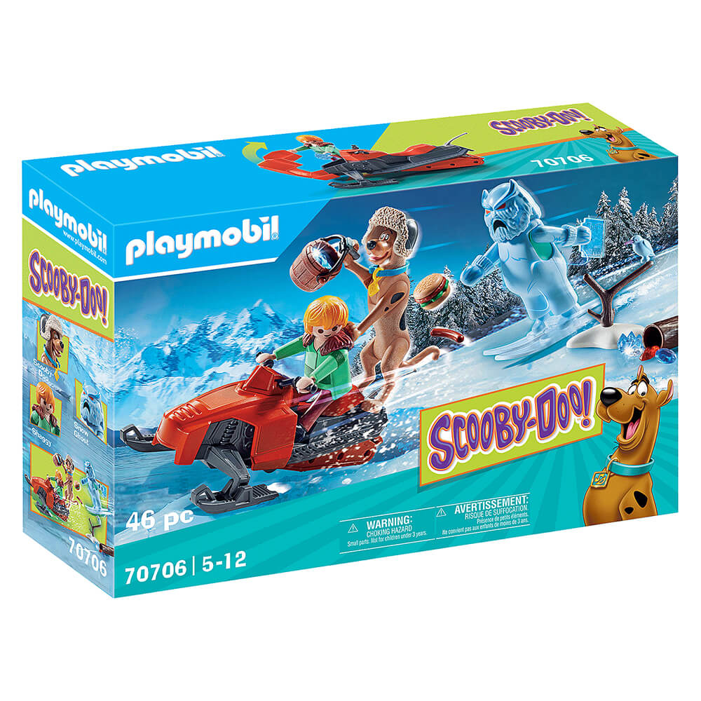 PLAYMOBIL Scooby-Doo! Adventure with Snow Ghost (70706)