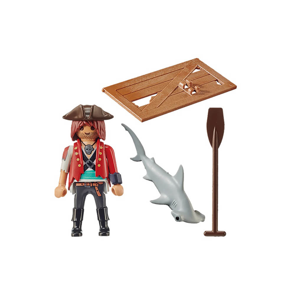 PLAYMOBIL Special Plus Pirate with Raft (70598)