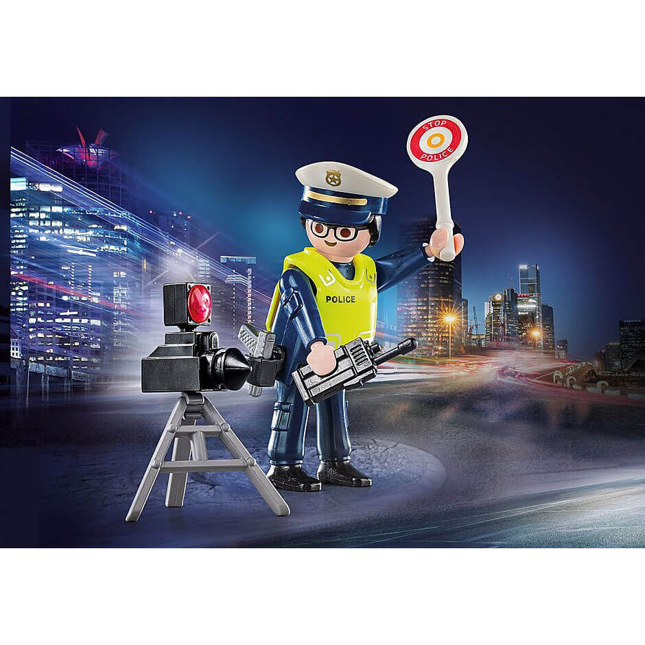 PLAYMOBIL Special Plus Police Officer with Speed Trap (70305)