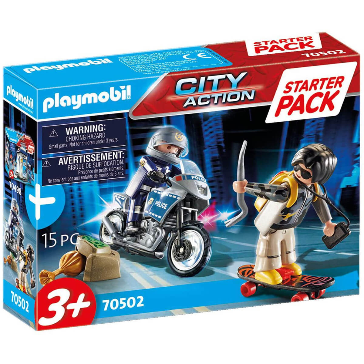 PLAYMOBIL Starter Pack Police Chase (70502)