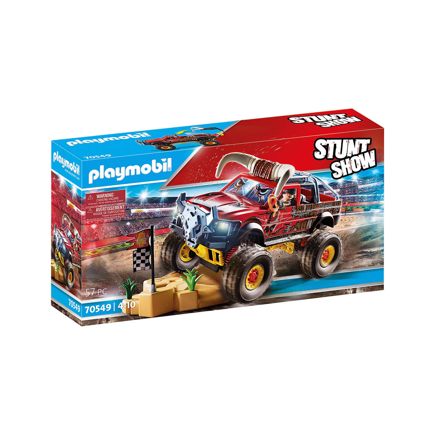 PLAYMOBIL Stunt Show Bull Monster Truck (70549)