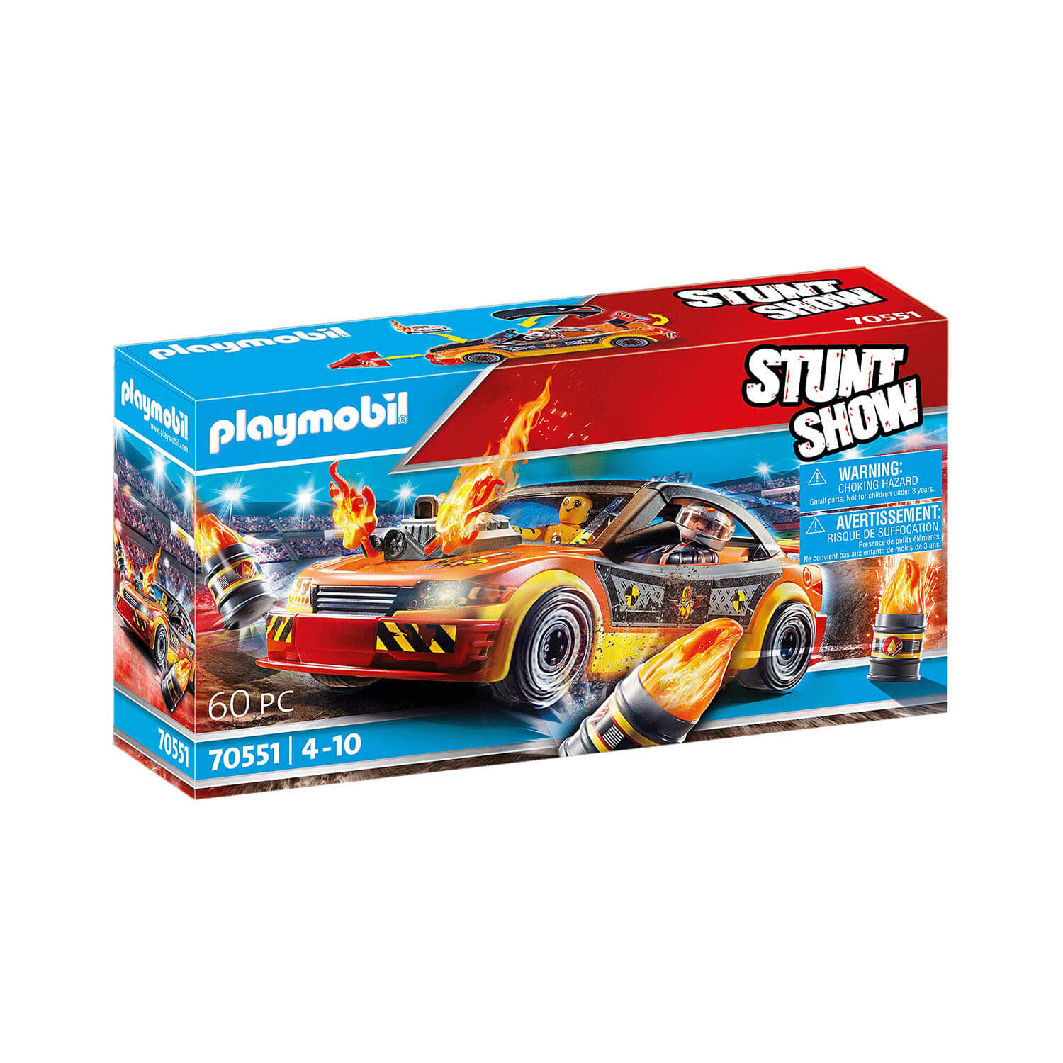 PLAYMOBIL Stunt Show Crash Car (70551)