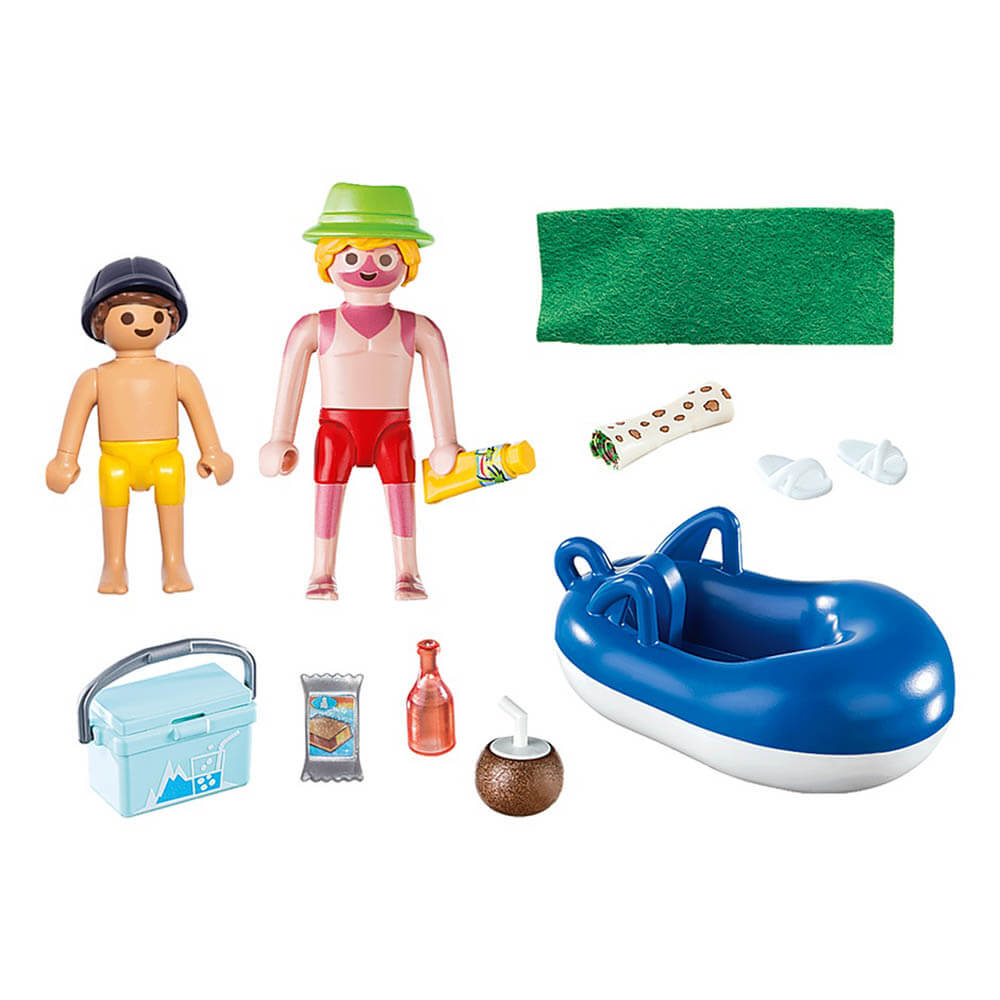 Playmobil Sunburnt Swimmer Water Park Playset (70112)