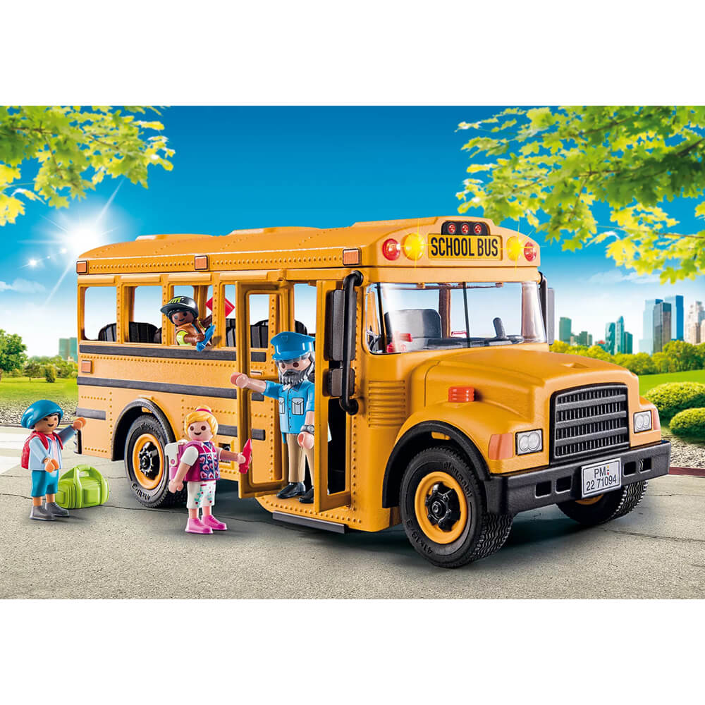 PLAYMOBIL Vehicles School Bus Playset (70983)